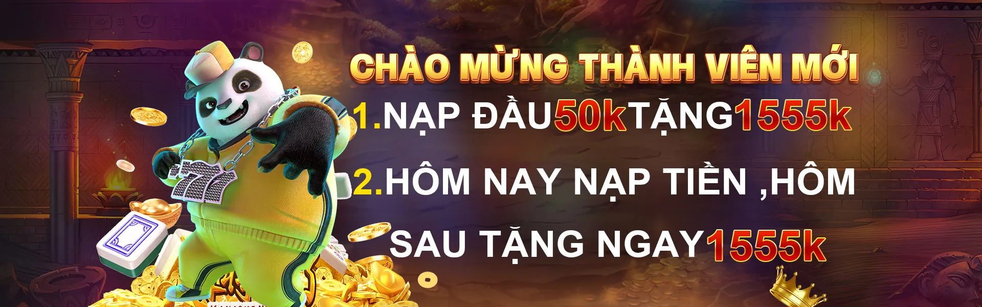 Banner khuyến mãi hấp dẫn trên wipwin app